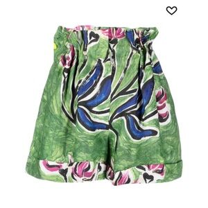 Aje Green floral short size au 8 is 4 — needs fixing!